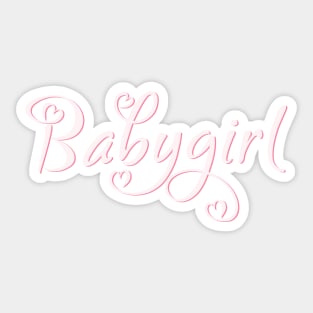 Babygirl Sticker